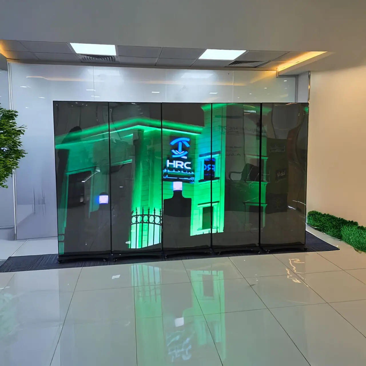 شاشات LED كبيرة الحجم